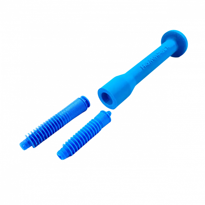 Mallet for plastic packers