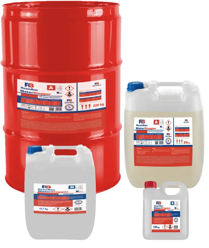 One-component fast foaming injection resin