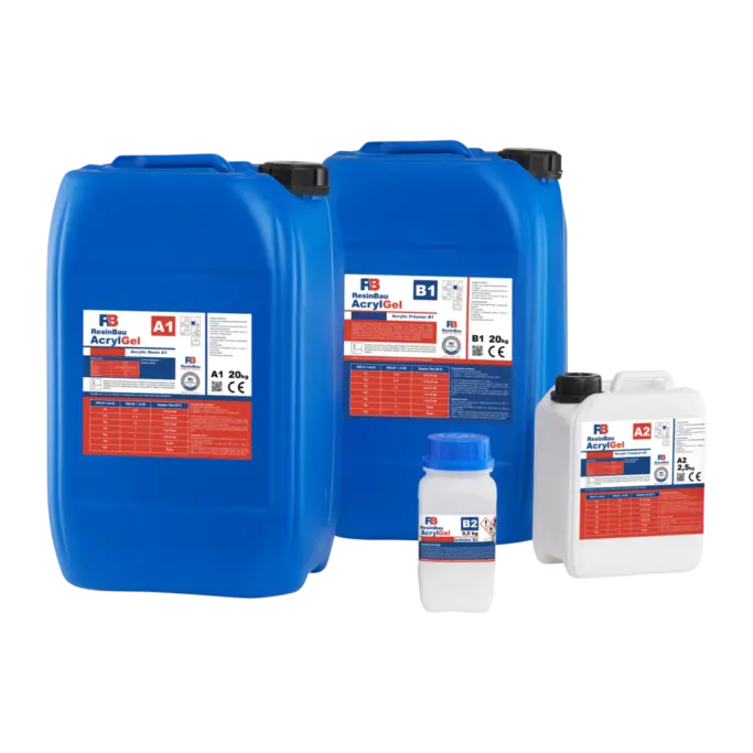 Four-component Acrylic Injection Resin