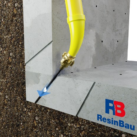Application illustration from the ResinBau catalogue